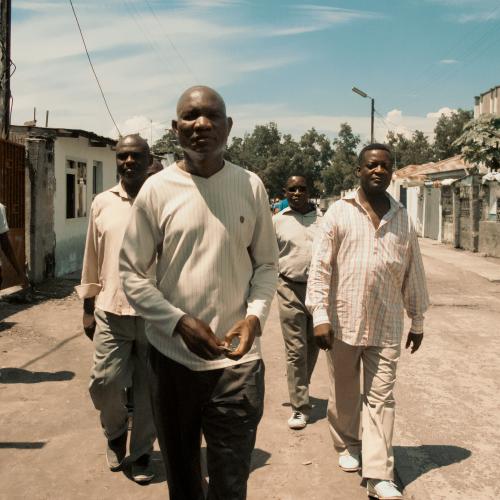 Kinshasa - équipe de tournage 